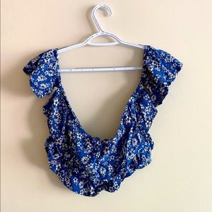 Off The Shoulder Crop Top